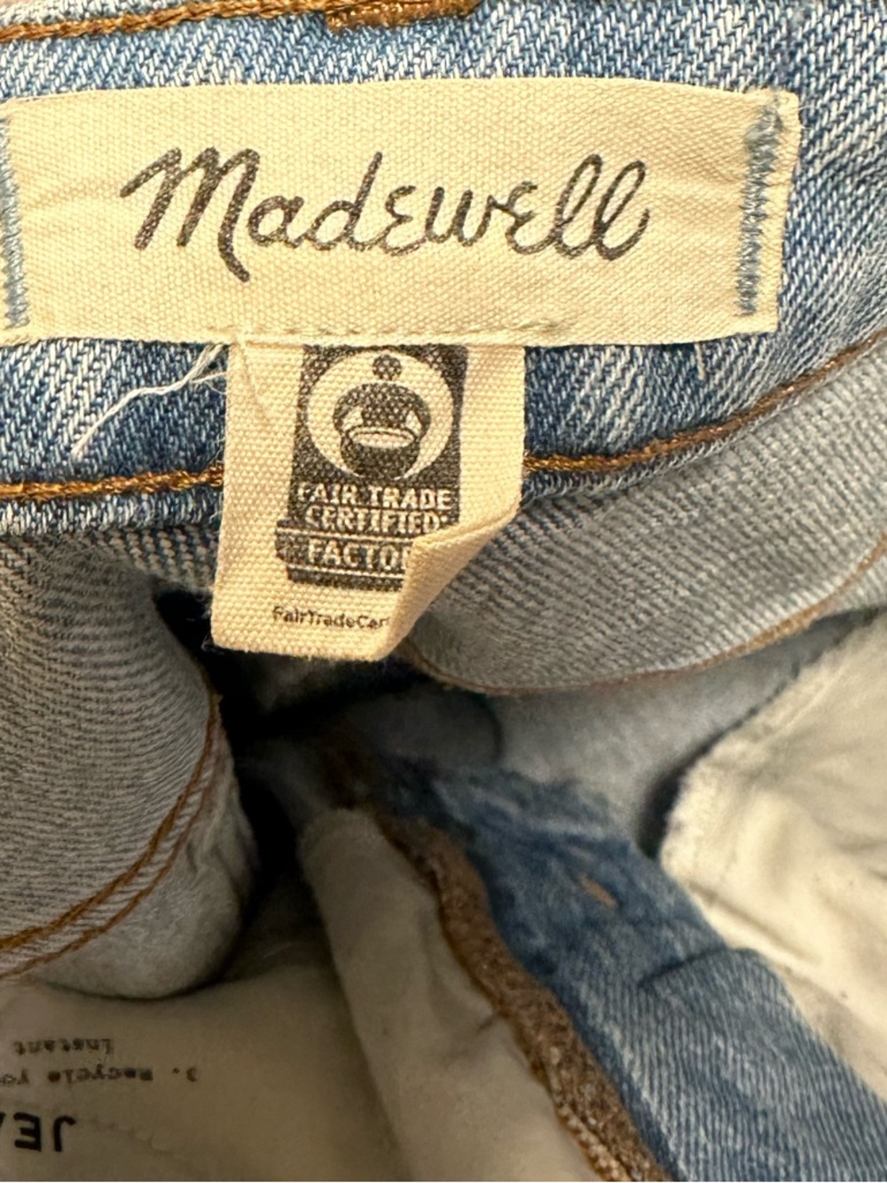 Madewell Curvy Perfect Vintage Jean - Picture 4 of 5